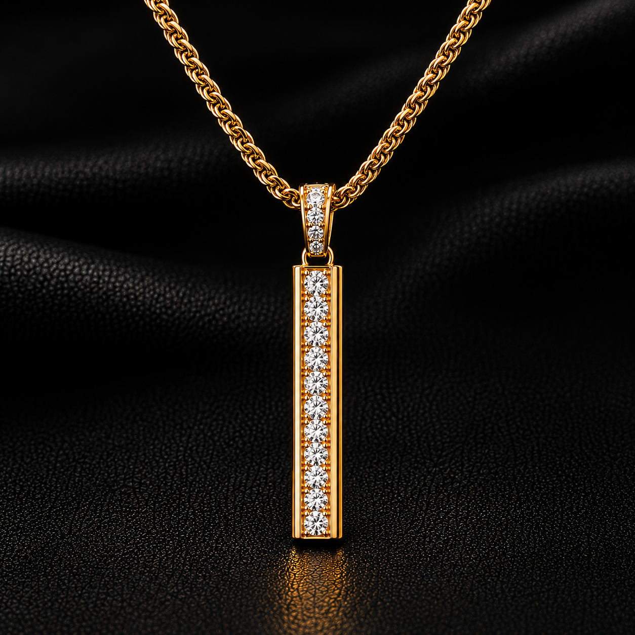Ice Bar Pendant Chain